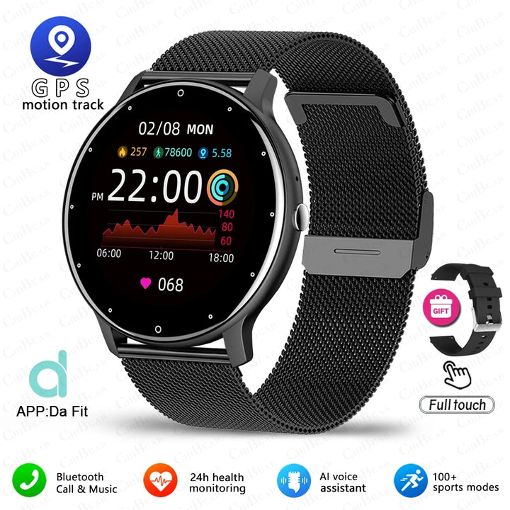 New Smart Watch Sports Fitness New Ultra Light