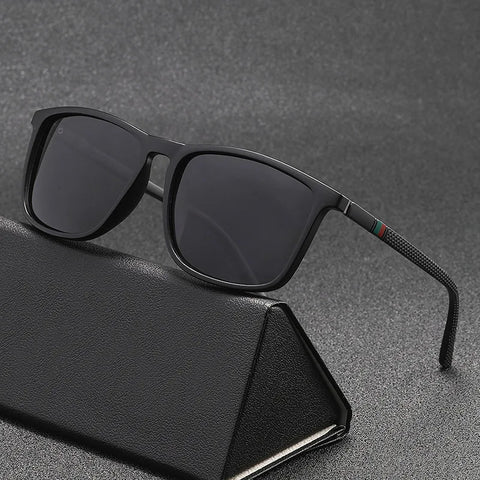 Outdoor Driving Sunglasses – Polarized Square Large Frame, Men & Women