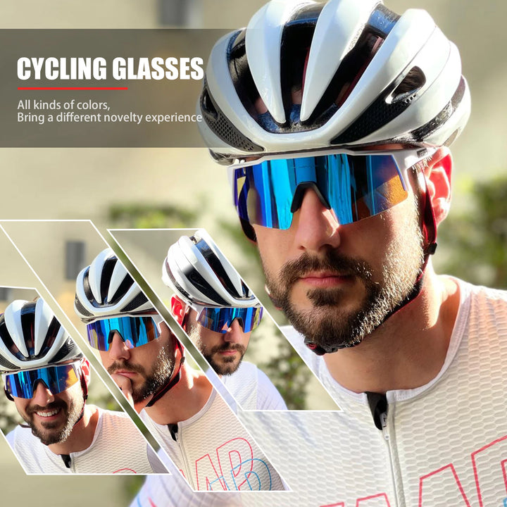 Kapvoe Bike Sunglasses – Outdoor Sport, Mountain Cycling, Polarized Lenses