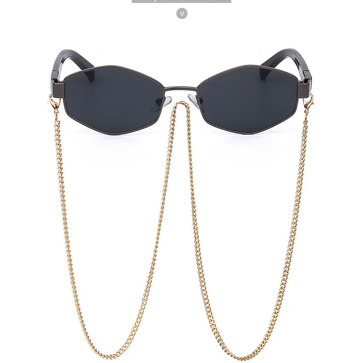 Sunglasses Women Luxury Brand Designer Punk Steampunk Shades