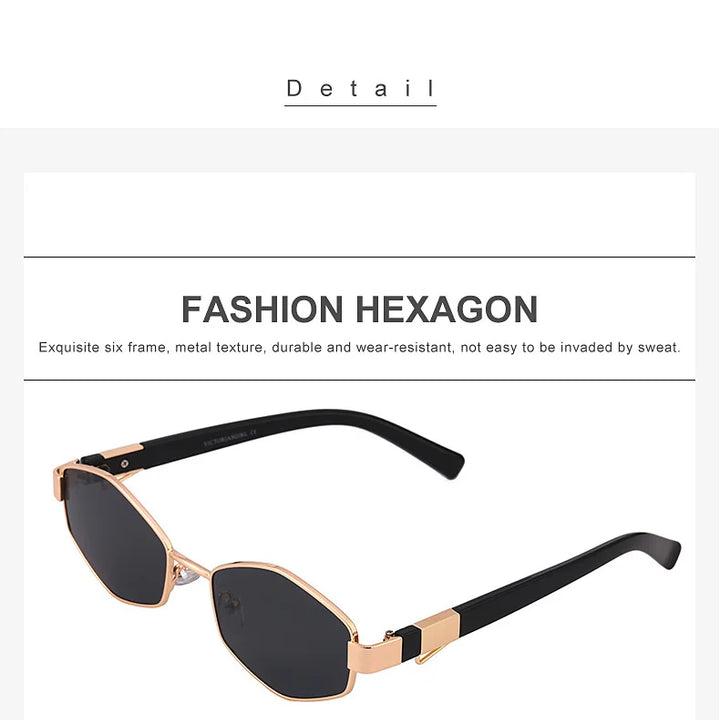 Sunglasses Women Luxury Brand Designer Punk Steampunk Shades