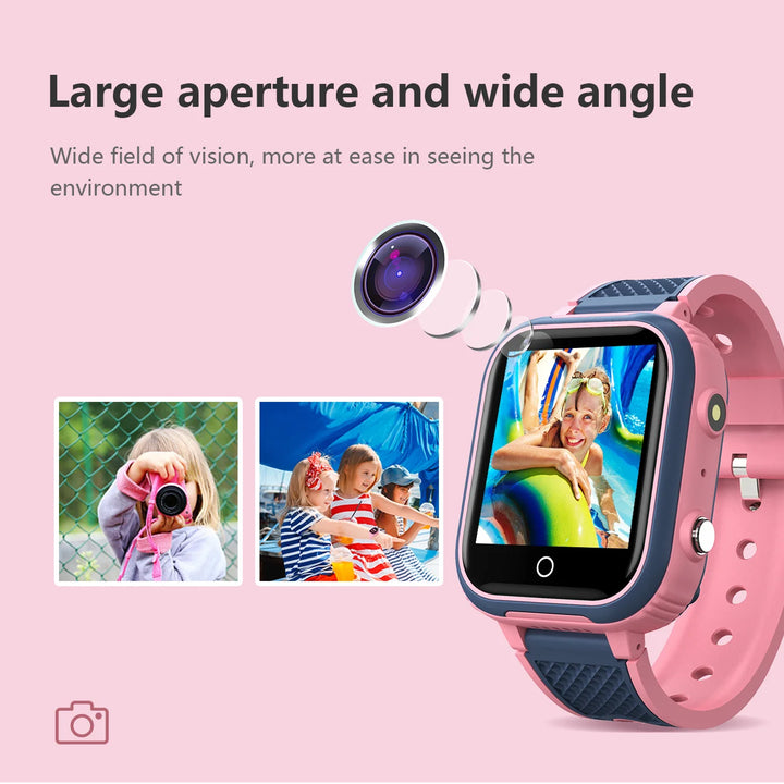 Smart Watch for Kids – 4G GPS, Camera, Video Call, Phone Tracker