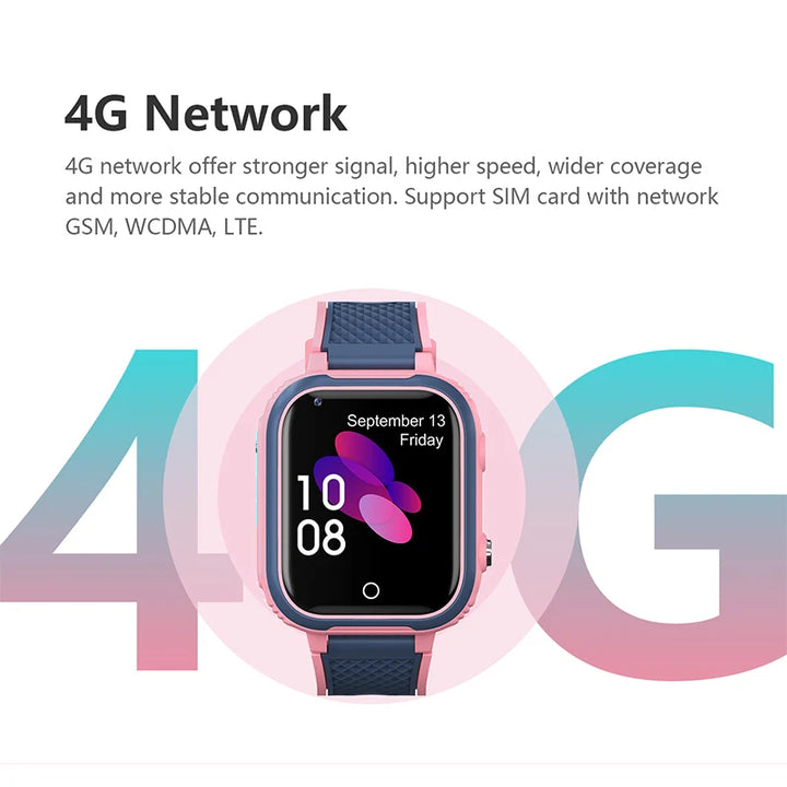 Smart Watch for Kids – 4G GPS, Camera, Video Call, Phone Tracker