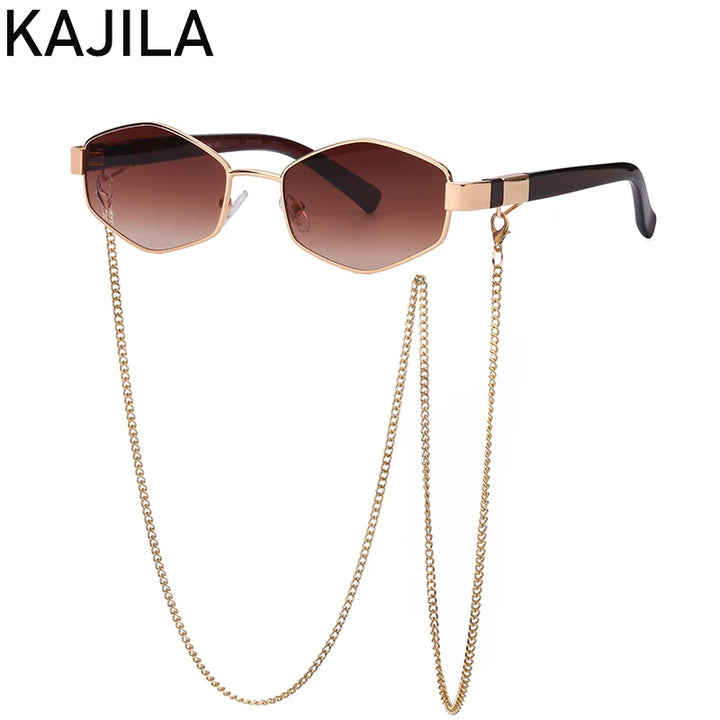 Sunglasses Women Luxury Brand Designer Punk Steampunk Shades