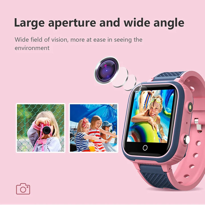 Smart Watch for Kids – 4G GPS, Camera, Video Call, Phone Tracker