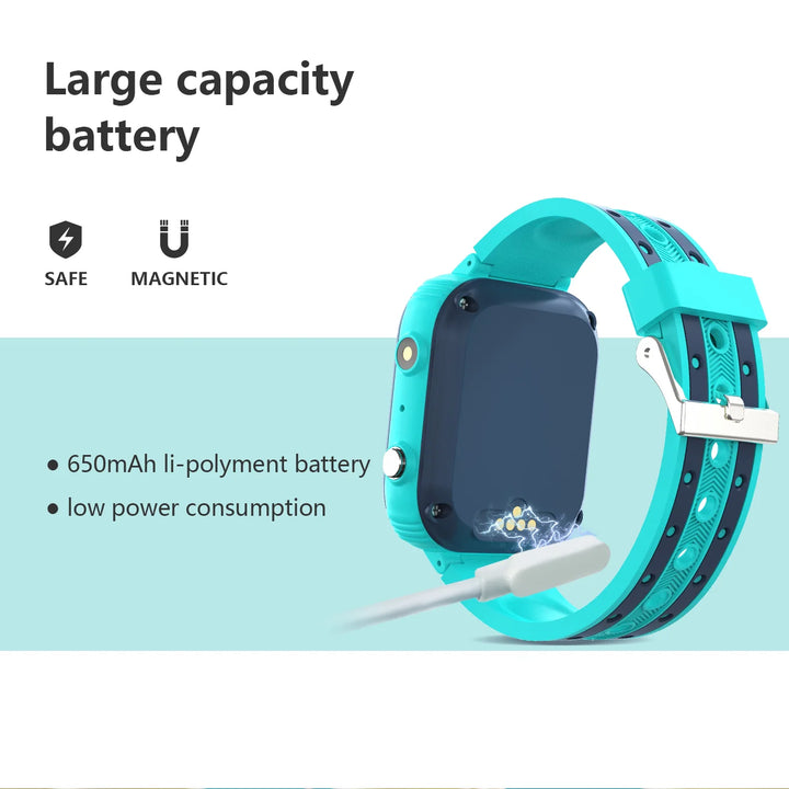 Smart Watch for Kids – 4G GPS, Camera, Video Call, Phone Tracker