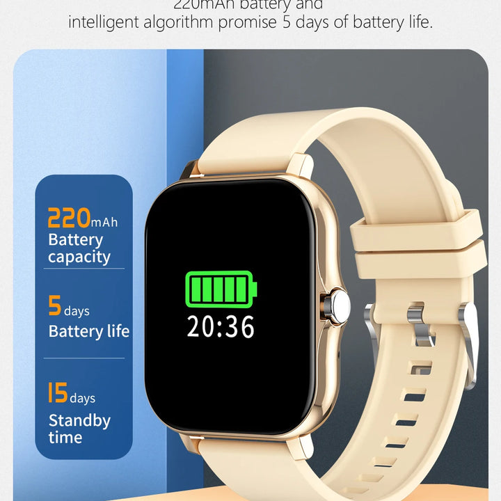 ConnectLife Smartwatch 2025 Fitness Clock Sports