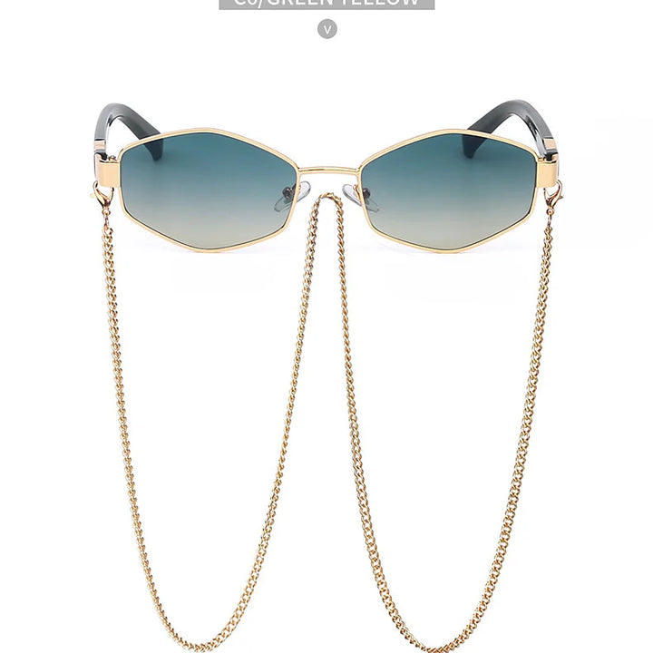Sunglasses Women Luxury Brand Designer Punk Steampunk Shades