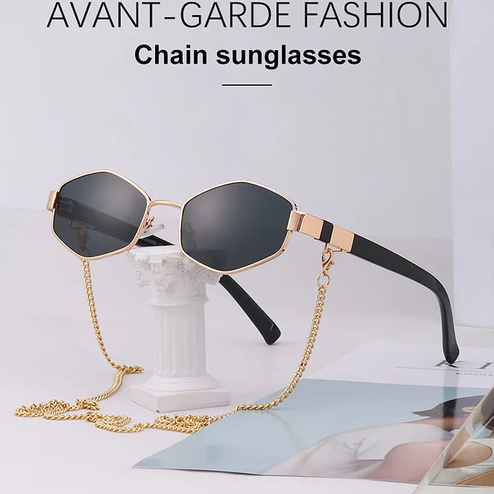 Sunglasses Women Luxury Brand Designer Punk Steampunk Shades