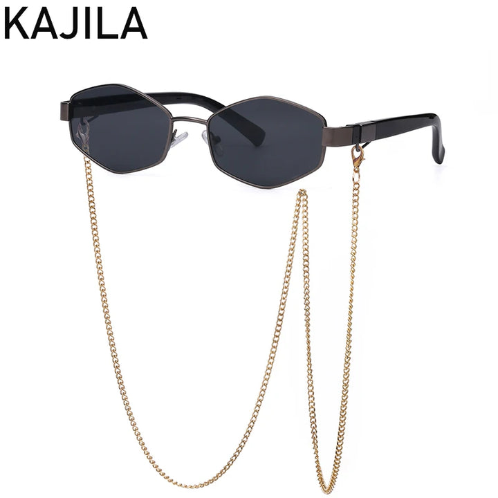 Sunglasses Women Luxury Brand Designer Punk Steampunk Shades