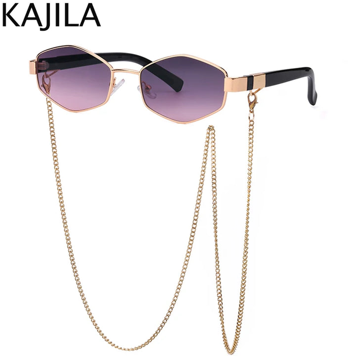 Sunglasses Women Luxury Brand Designer Punk Steampunk Shades