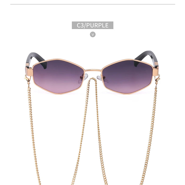 Sunglasses Women Luxury Brand Designer Punk Steampunk Shades