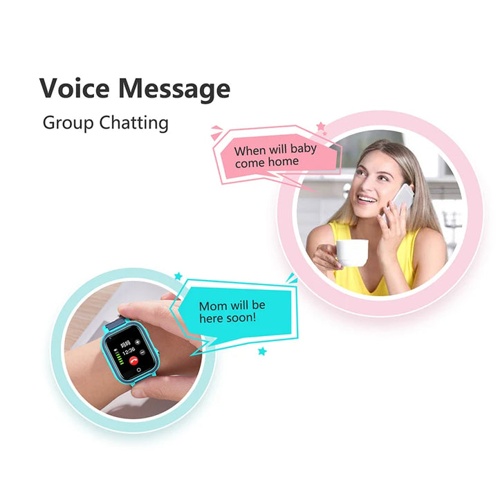 Smart Watch for Kids – 4G GPS, Camera, Video Call, Phone Tracker