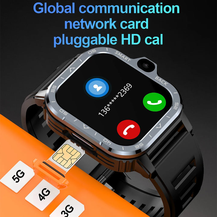 Valdus Smart Watch PGD – Dual Camera, NFC, 4G SIM, Fast Internet