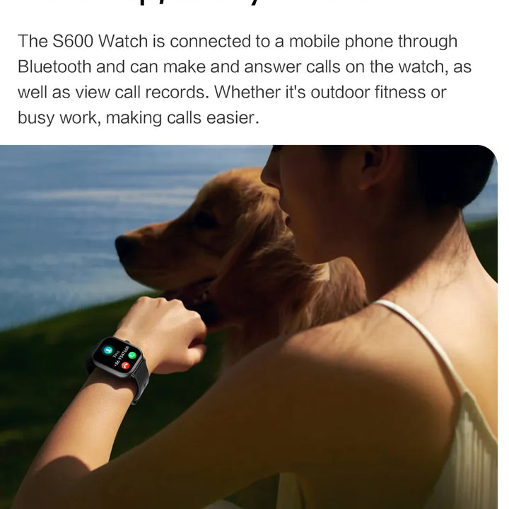 2025 Smartwatch 2.01" – Bluetooth Calls & Music, Waterproof, Fitness Tracker