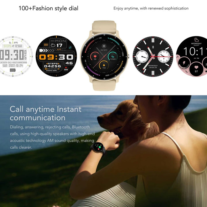 New Smart Watch Sports Fitness New Ultra Light