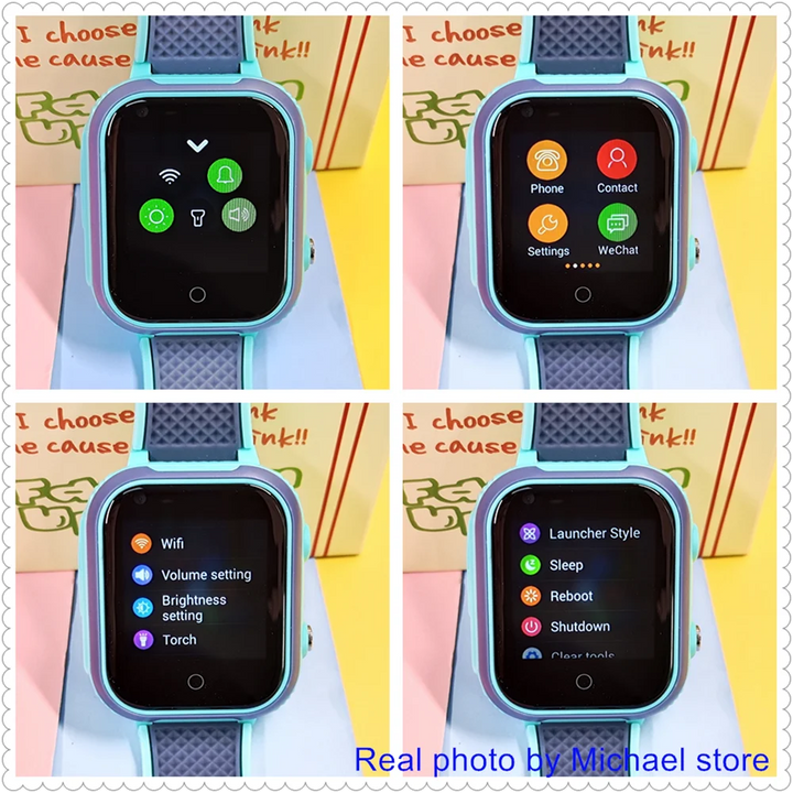 Smart Watch for Kids – 4G GPS, Camera, Video Call, Phone Tracker
