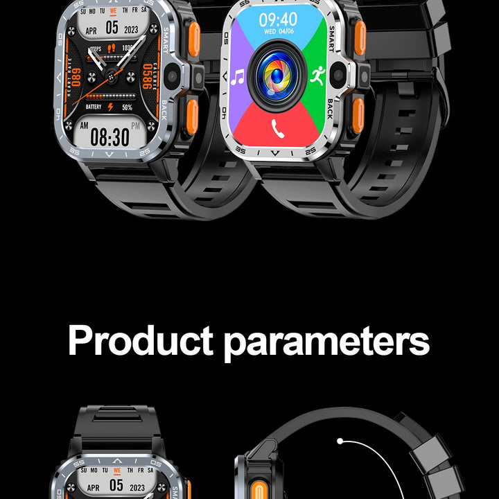 Valdus Smart Watch PGD – Dual Camera, NFC, 4G SIM, Fast Internet