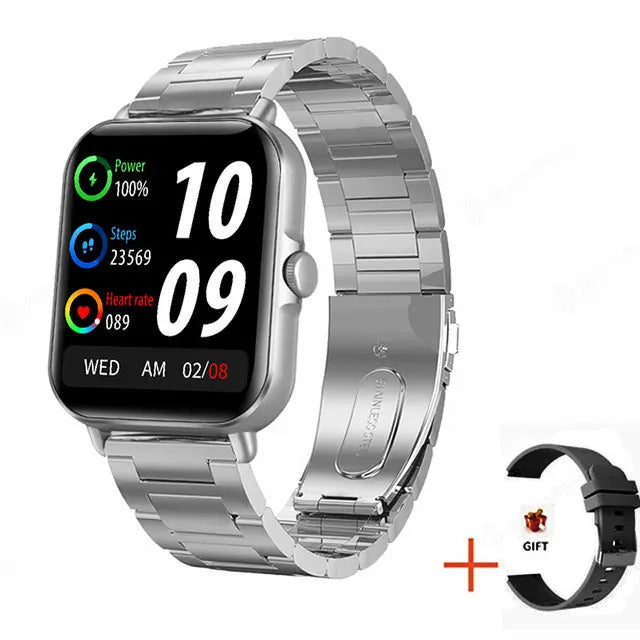 2025 Smartwatch 2.01" – Bluetooth Calls & Music, Waterproof, Fitness Tracker