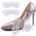Pair Gel Heel Protectors – Women’s Silicone Cushion Shoe Pads for High Heels, Non-Slip Adjustable