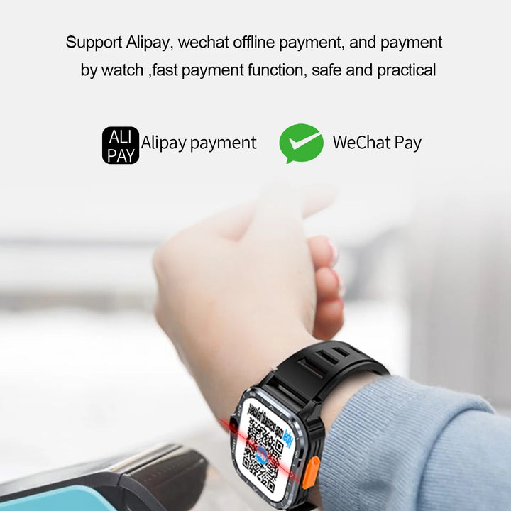Valdus Smart Watch PGD – Dual Camera, NFC, 4G SIM, Fast Internet