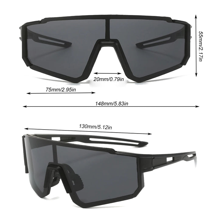 Road Bike Sports Glasses – Polarized Lenses, Outdoor Riding