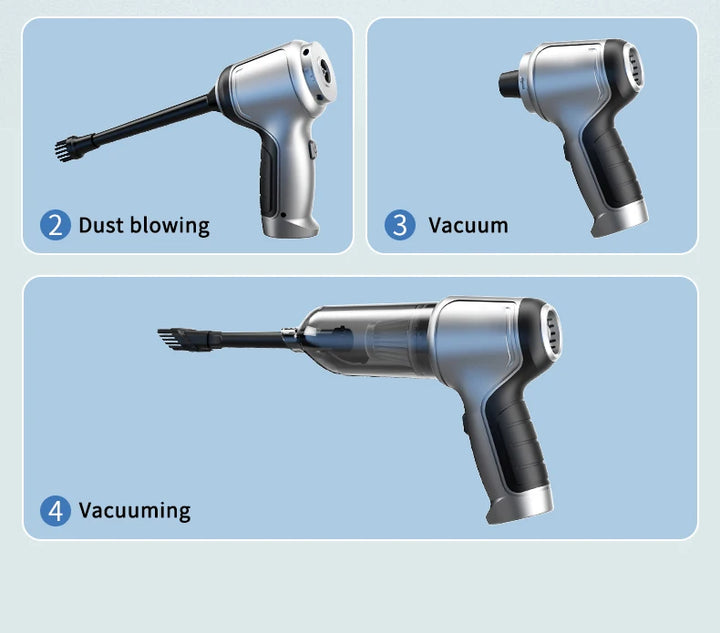 Wireless Car Vacuum Cleaner  Powerful Suction 95000PA for Auto & Home