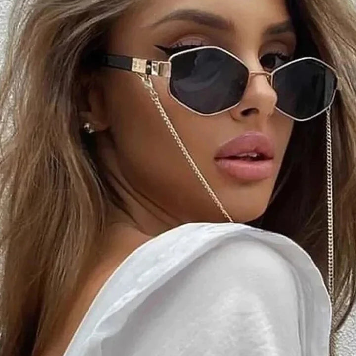 Sunglasses Women Luxury Brand Designer Punk Steampunk Shades