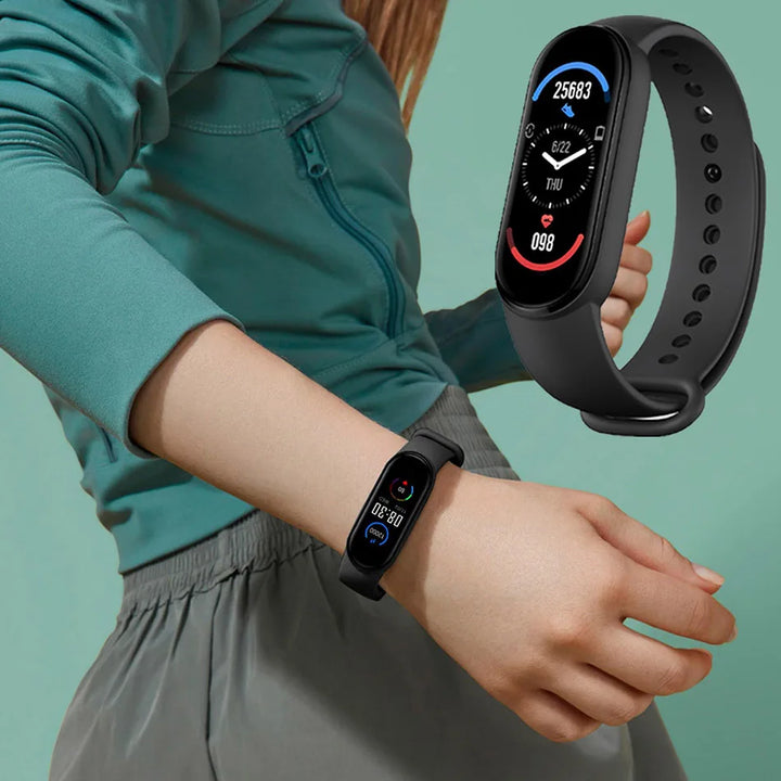 Smart Watch M6 Men Women Fitness Smart Bracelet Sports