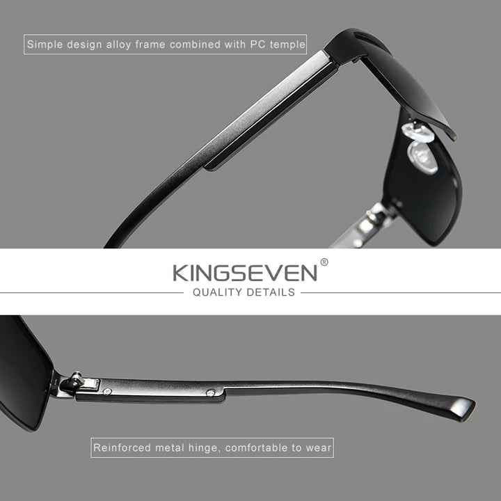 Photochromic KINGSEVEN Sunglasses – Chameleon Lenses, Men’s Sun Glasses