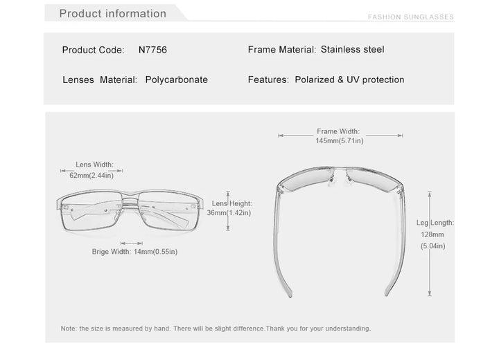 Photochromic KINGSEVEN Sunglasses – Chameleon Lenses, Men’s Sun Glasses