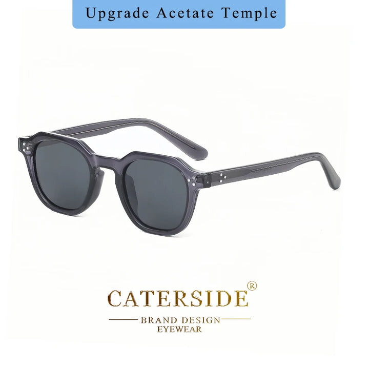 Retro Polarized Sunglasses CATERSIDE – Ultralight TR90 Frame - Men/Women