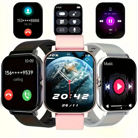 KESHUYOU Smartwatch 2025 – Call, Messages, Sport & Sleep Tracking