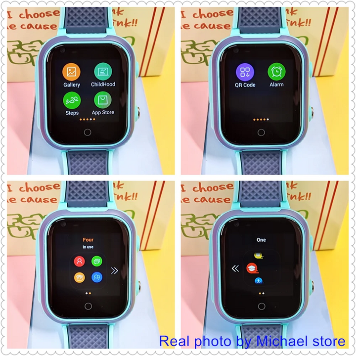 Smart Watch for Kids – 4G GPS, Camera, Video Call, Phone Tracker