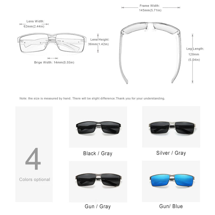 Photochromic KINGSEVEN Sunglasses – Chameleon Lenses, Men’s Sun Glasses