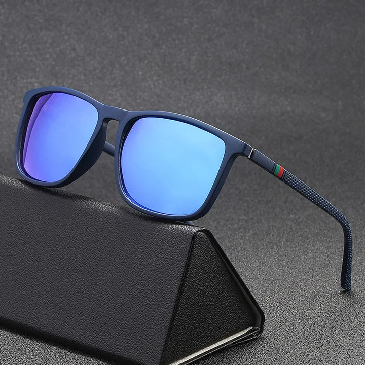 Outdoor Driving Sunglasses – Polarized Square Large Frame, Men & Women