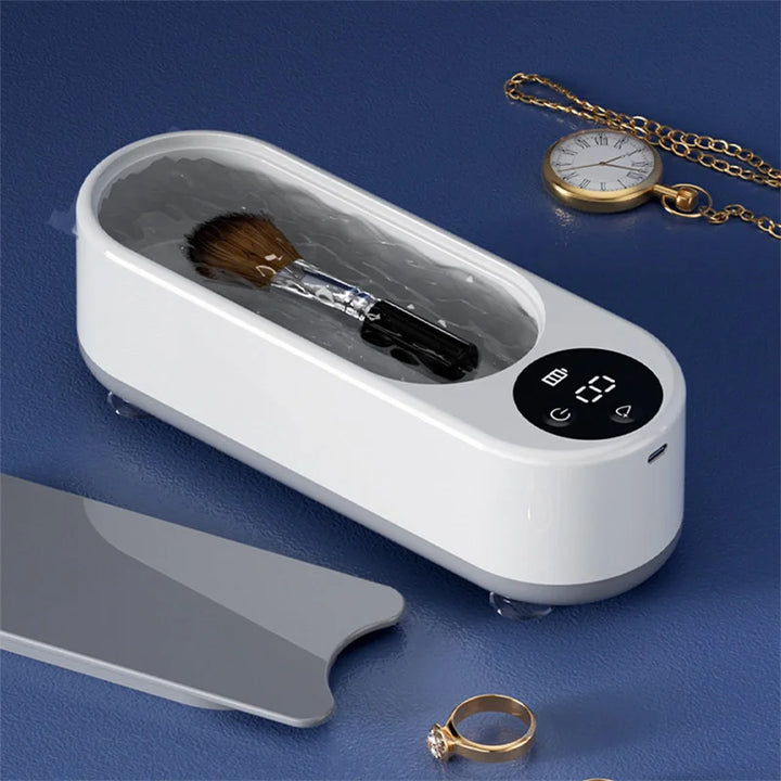 Portable 450ml Ultrasonic Jewelry & Household Cleaner Pod