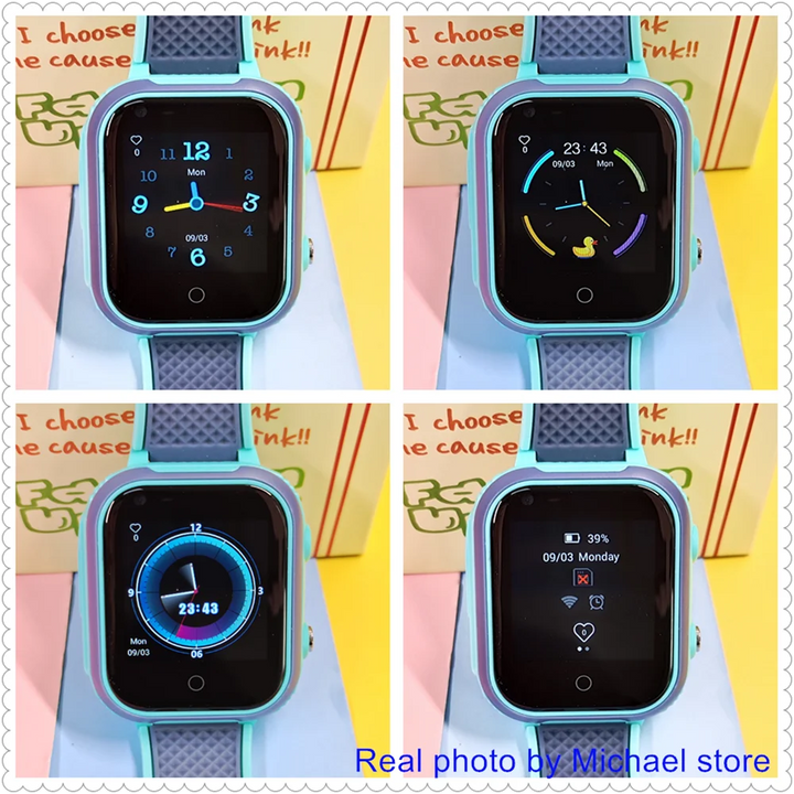 Smart Watch for Kids – 4G GPS, Camera, Video Call, Phone Tracker