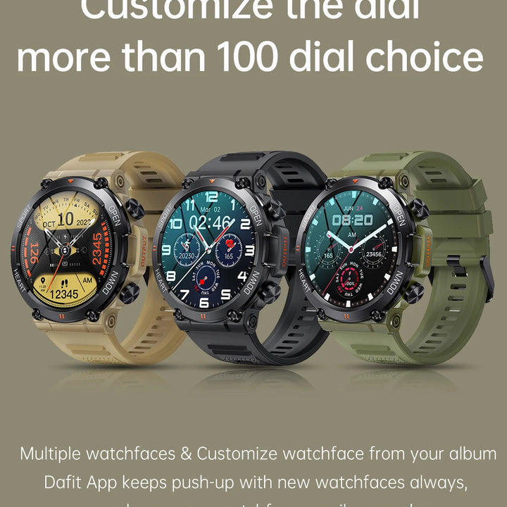 K56Pro Smartwatch – 1.39" HD Screen, Heart Rate, Sport, Long Battery