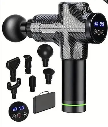 30-Level Deep Tissue Massage Gun – Electric Muscle Massager for Body, Neck and Fitness Recovery