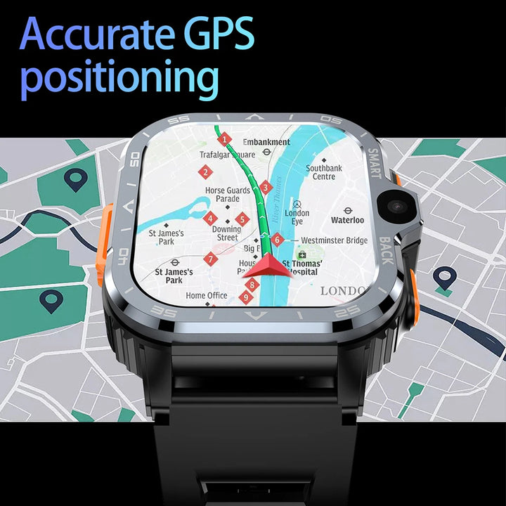 Valdus Smart Watch PGD – Dual Camera, NFC, 4G SIM, Fast Internet
