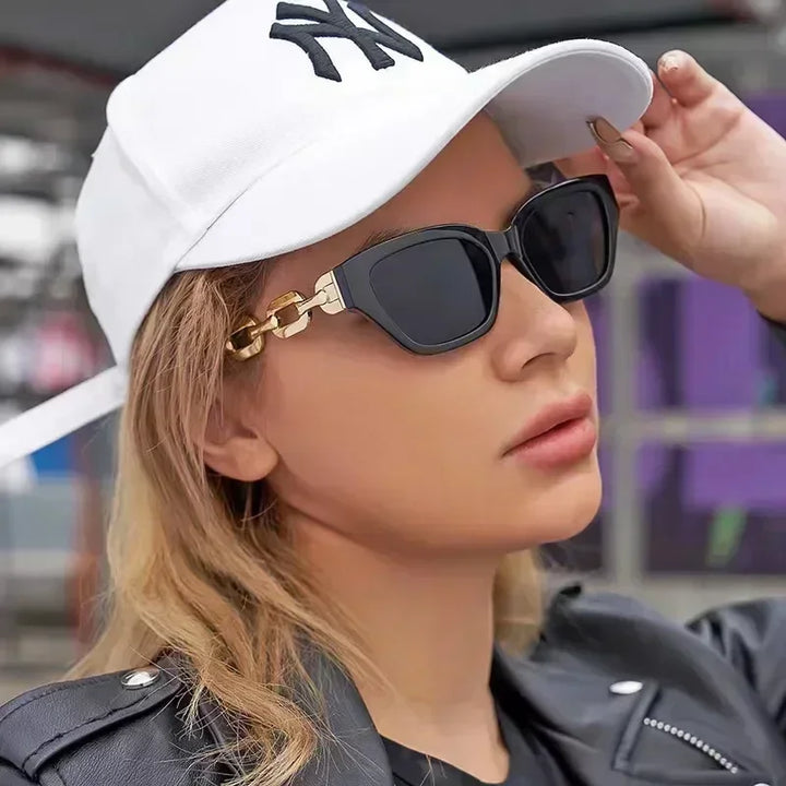 Sunglasses New Fashion Cat Eye – Vintage UV400