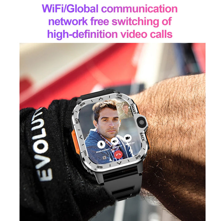 Valdus Smart Watch PGD – Dual Camera, NFC, 4G SIM, Fast Internet