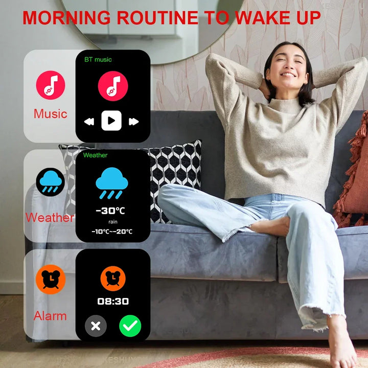 H9 Pro MAX Smartwatch – 2.01" Display, BT Calls, Fitness, Alerts