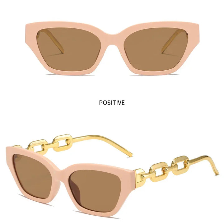 Sunglasses New Fashion Cat Eye – Vintage UV400