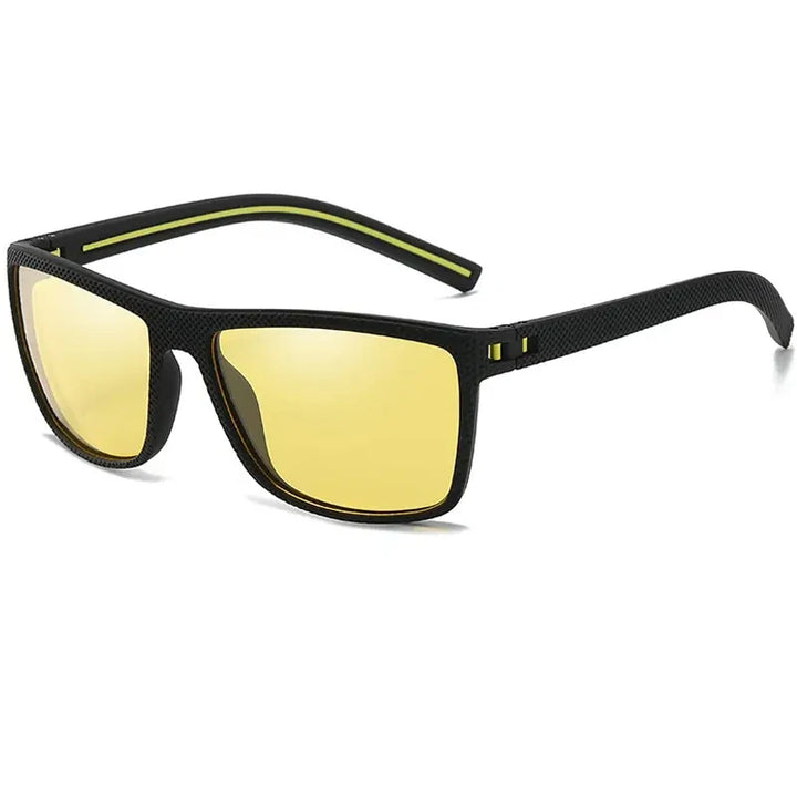 Square Polarized Sunglasses – Lightweight Frame, UV Protection, Men & Women