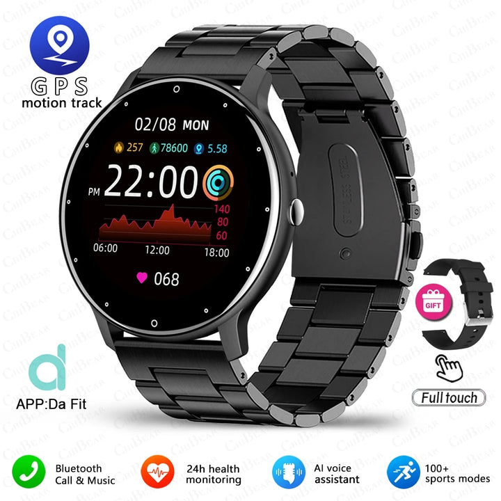 New Smart Watch Sports Fitness New Ultra Light