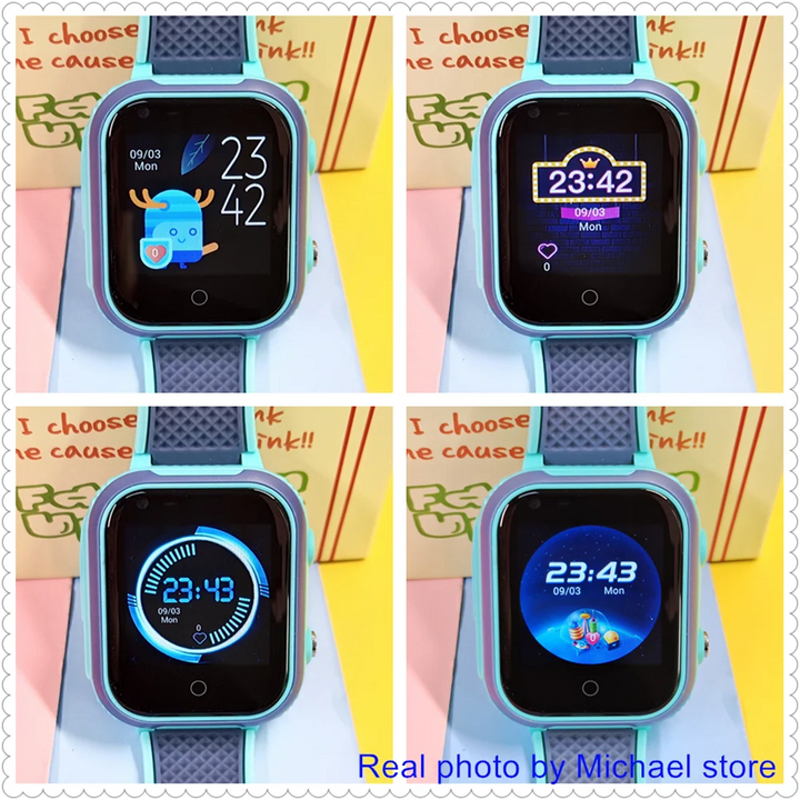 Smart Watch for Kids – 4G GPS, Camera, Video Call, Phone Tracker