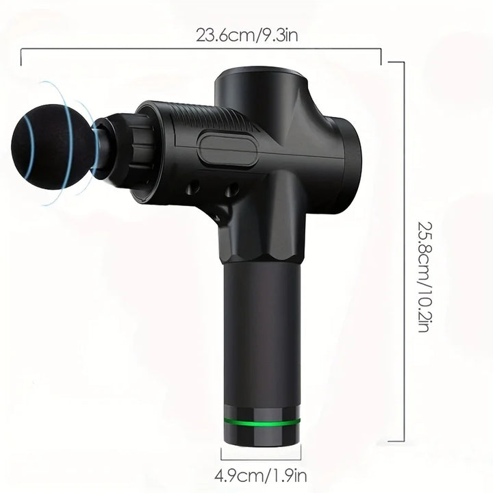 30-Level Deep Tissue Massage Gun – Electric Muscle Massager for Body, Neck and Fitness Recovery