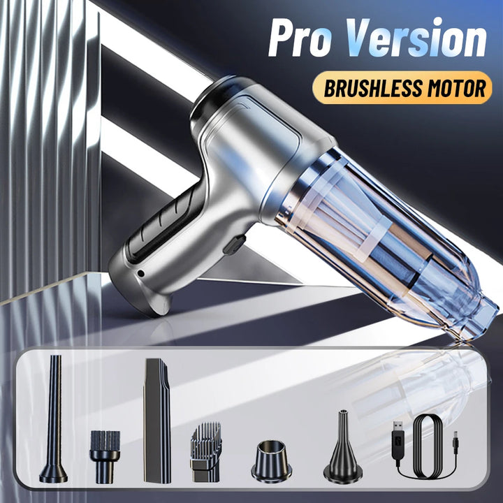 Wireless Car Vacuum Cleaner  Powerful Suction 95000PA for Auto & Home